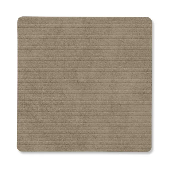 Corduroy coaster square - Nomad Grey - LIND DNA