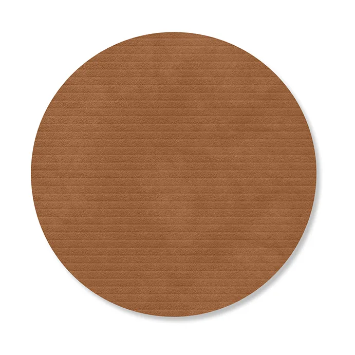 Corduroy coasters - Nature, circle - LIND DNA