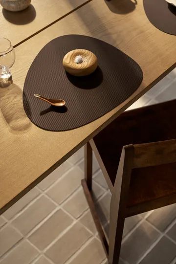 Corduroy placemat curve L - Hazel - LIND DNA