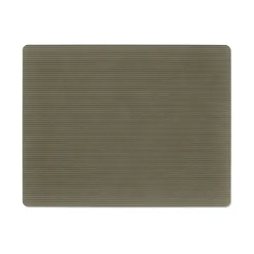Corduroy placemat square L - Army Green - LIND DNA