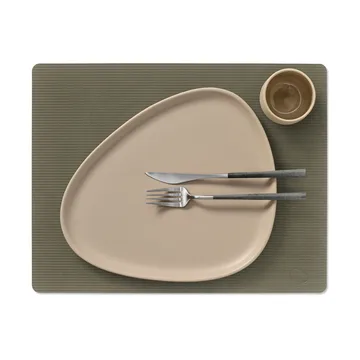 Corduroy placemat square L - Army Green - LIND DNA