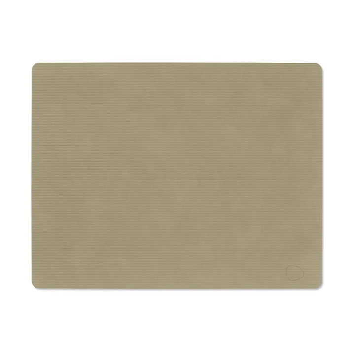 Corduroy placemat square L - Herbal Dust - LIND DNA