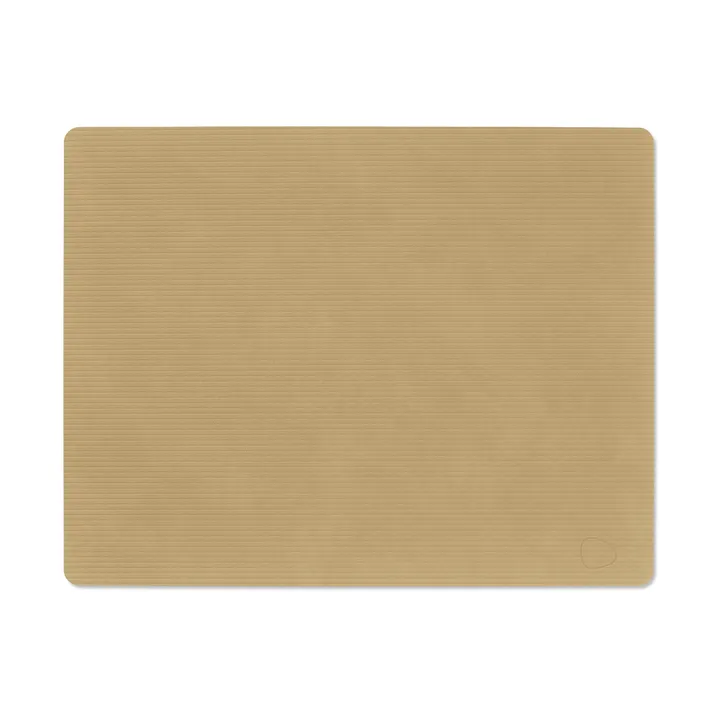 Corduroy placemat square L - Khaki - LIND DNA