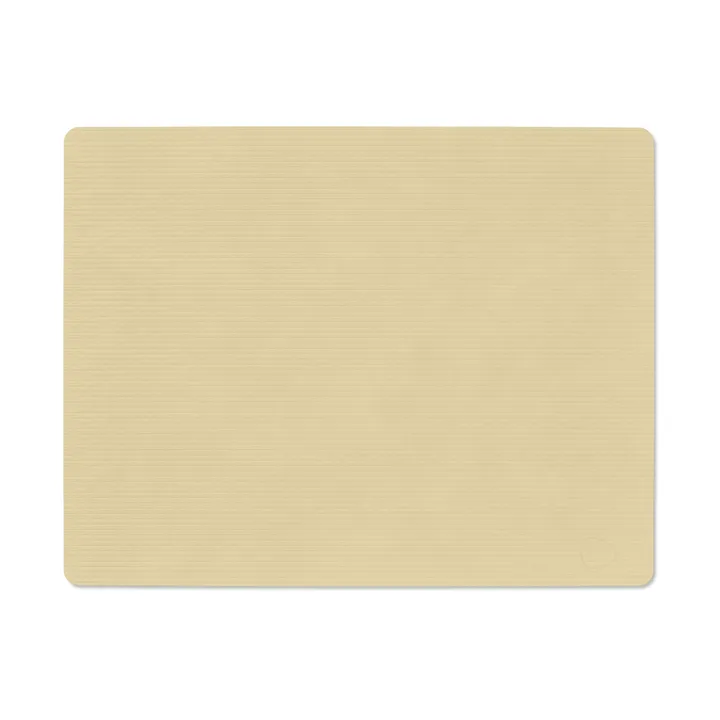Corduroy placemat square L - Lemon Sorbet - LIND DNA