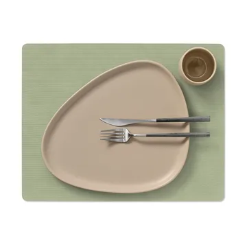 Corduroy placemat square L - Olive Green - LIND DNA
