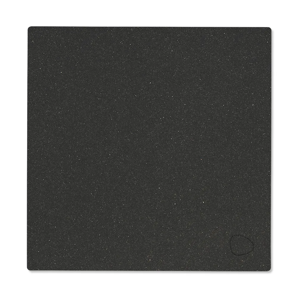 Core placemat square S, Flecked anthracite LIND DNA