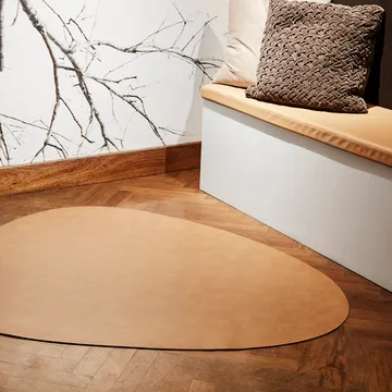 Curve Bwool leatherrug XXL - Nature - LIND DNA