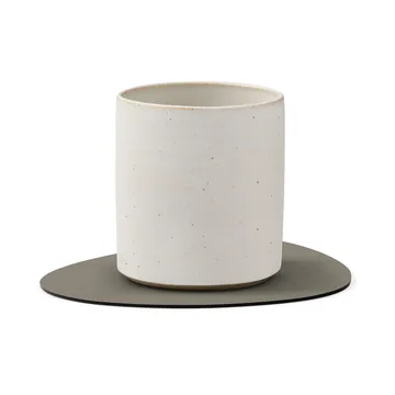Curve Nupo Double coaster - Linen-Flint Grey - LIND DNA
