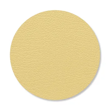 Hippo coaster circle - gold - LIND DNA