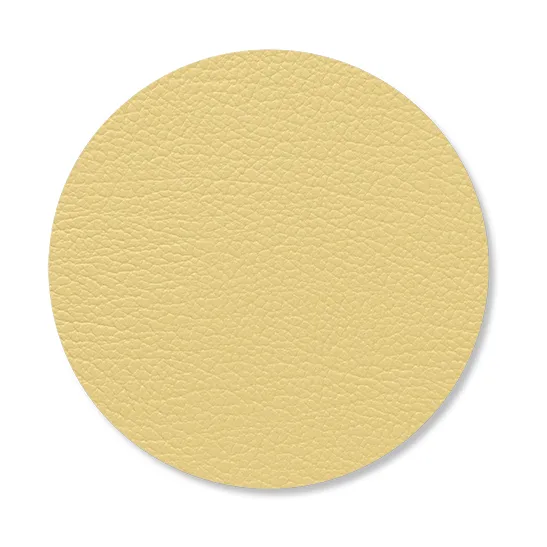 Hippo coaster circle - gold - LIND DNA