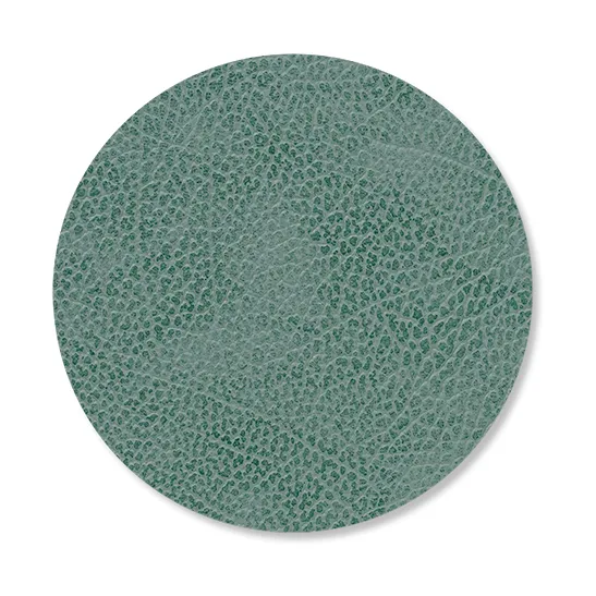 Hippo coaster circle - pastel green - LIND DNA