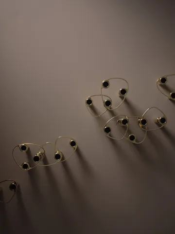 Lind Curve combinable candle sticks 24K gold plated - Double - LIND DNA