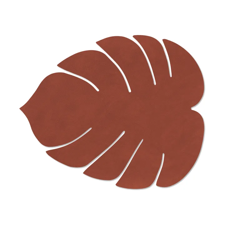 Monstera Leaf Nupo placemat L - Sienna - LIND DNA