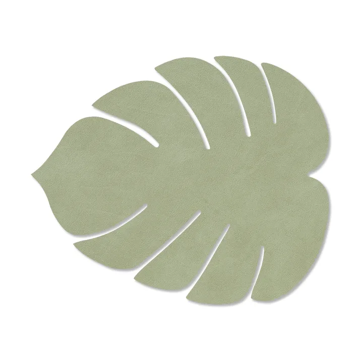 Monstera Leaf Nupo placemat S - Olive green - LIND DNA