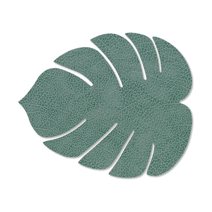 Monstera Leaf Nupo placemat S - Pastel green - LIND DNA