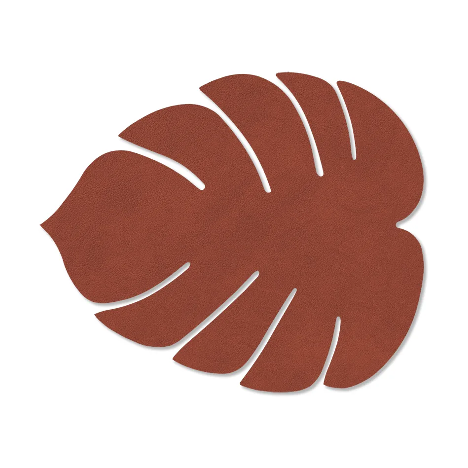 Monstera Leaf Nupo placemat S, Sienna LIND DNA