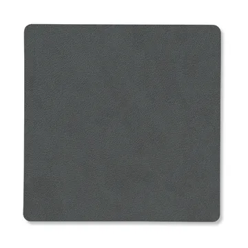 Nupo coaster reversible square 1 pc - anthracite-light grey - LIND DNA