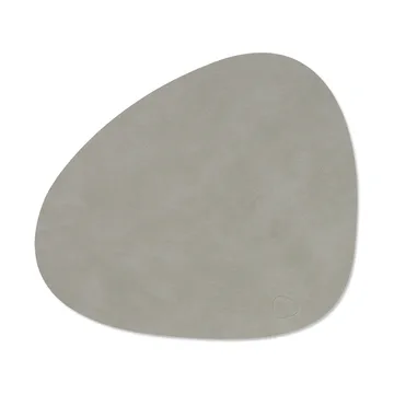 Nupo place mat curve M - Light grey - LIND DNA