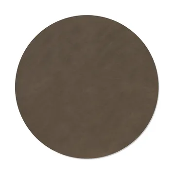 Nupo placemat - Caviar, circle, L - LIND DNA