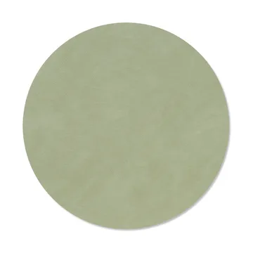 Nupo placemat circle reversible M 1 pcs - Dark green-olive green - LIND DNA