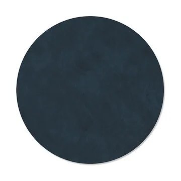 Nupo placemat circle reversible M 1 pcs - Midnight blue-petrol - LIND DNA