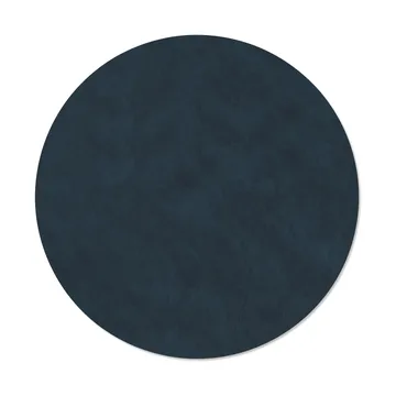 Nupo placemat circle reversible XL 1 pcs - Midnight blue-petrol - LIND DNA