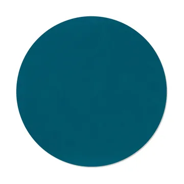 Nupo placemat circle reversible XL 1 pcs - Midnight blue-petrol - LIND DNA