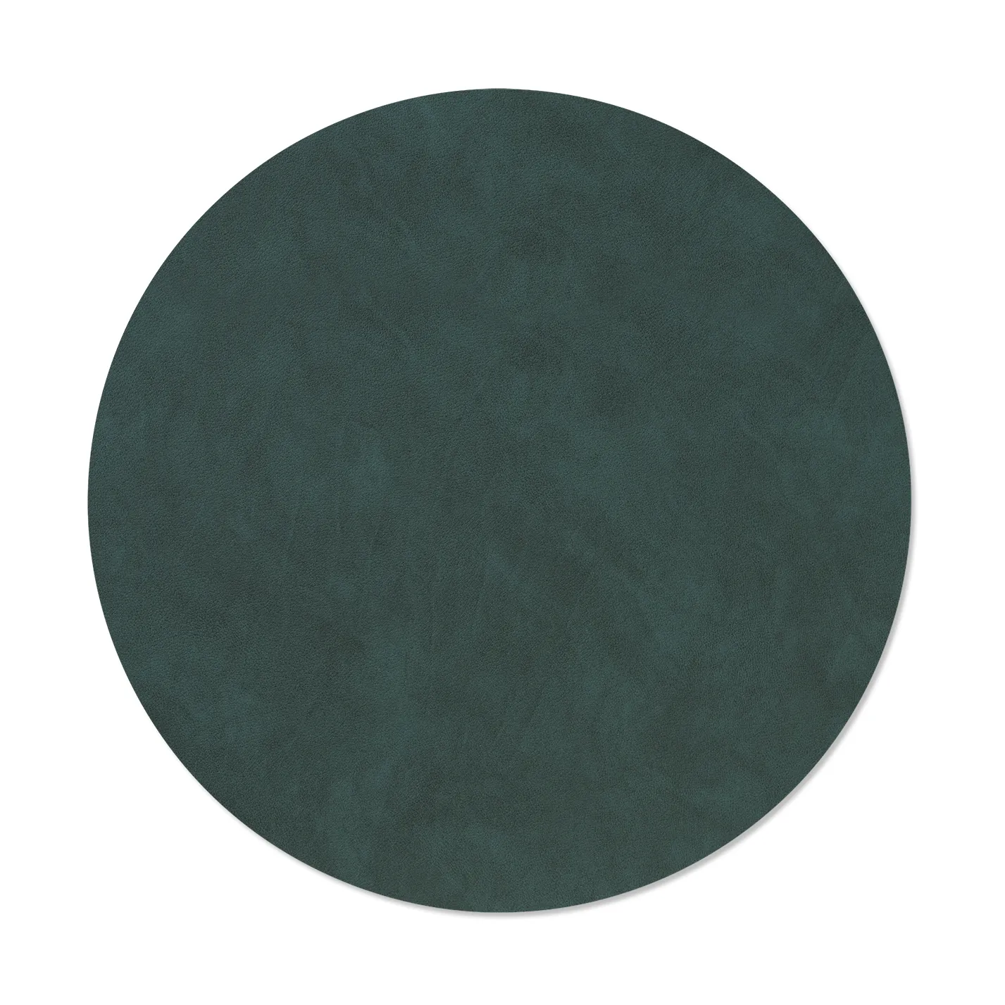Nupo placemat circle XL, Dark green LIND DNA