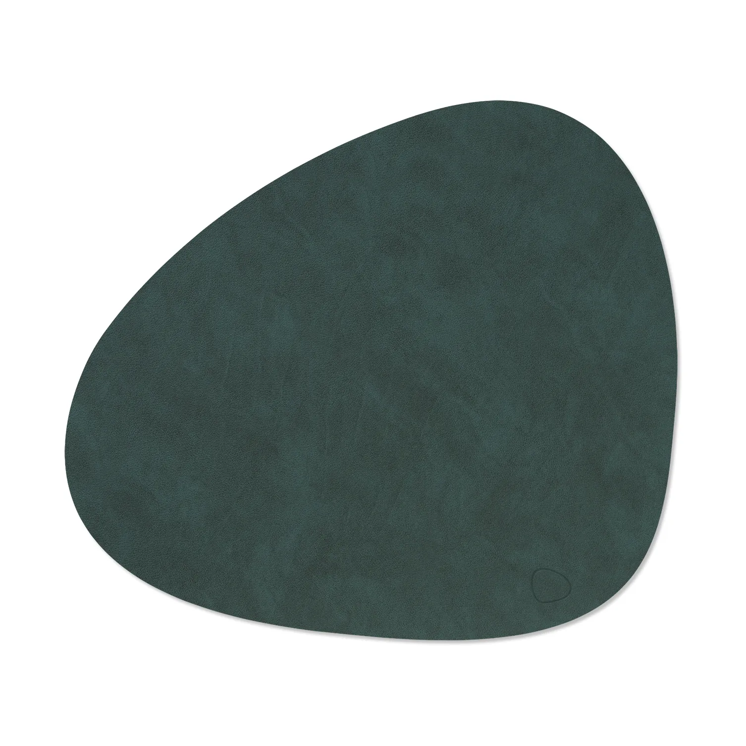 Nupo placemat curve L, dark green LIND DNA