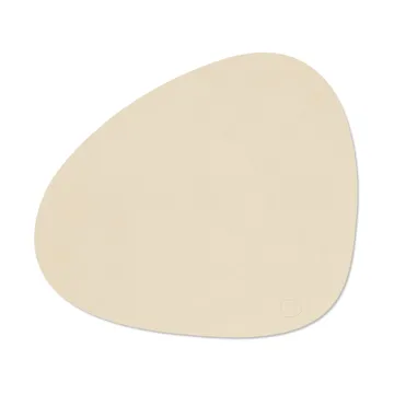 Nupo placemat curve L - Vanilla - LIND DNA