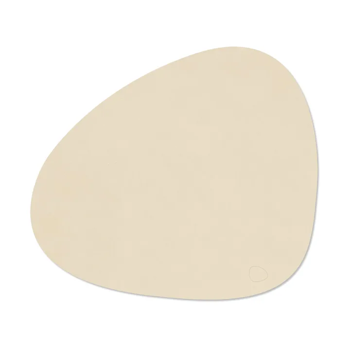 Nupo placemat curve L - Vanilla - LIND DNA