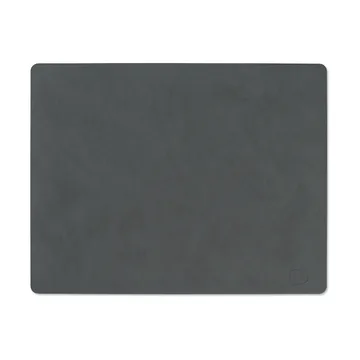 Nupo placemat square L - anthracite grey - LIND DNA