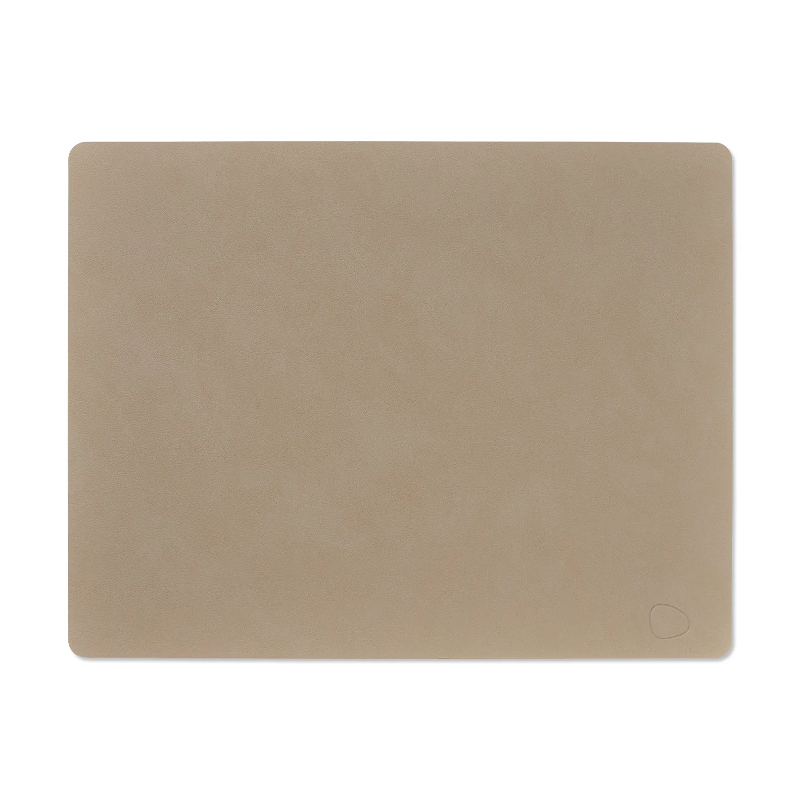 Nupo placemat square L, Clay brown LIND DNA