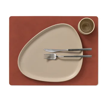 Nupo placemat square L - Sienna - LIND DNA