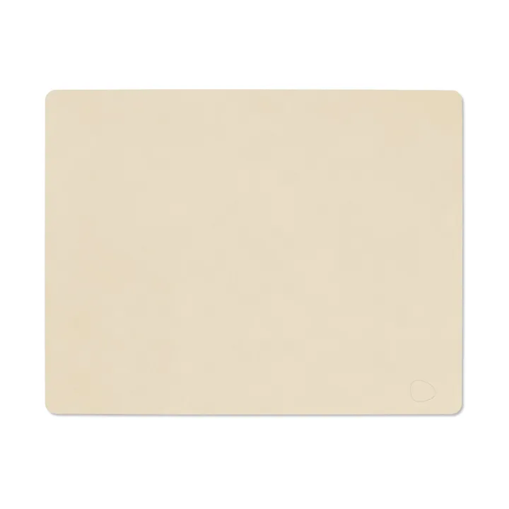 Nupo placemat square L - Vanilla - LIND DNA