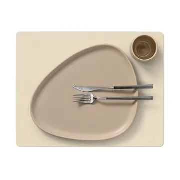 Nupo placemat square L - Vanilla - LIND DNA