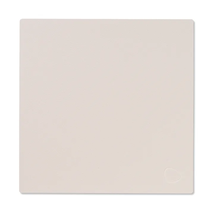 Nupo placemat square S - Soft nude - LIND DNA