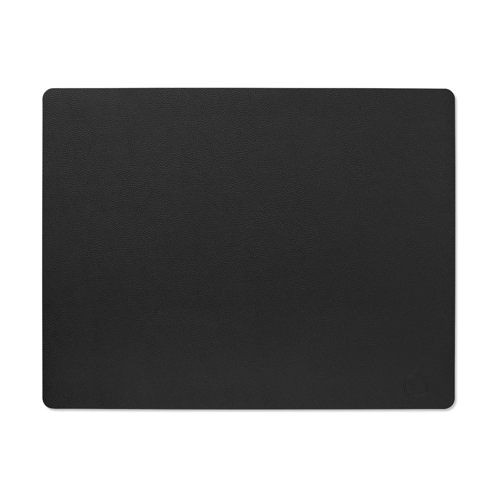 Serene placemat square L 35x45 cm, Black LIND DNA