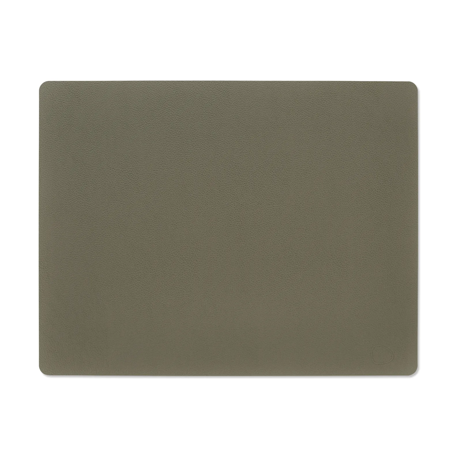 Serene placemat square L 35x45 cm, Moss LIND DNA