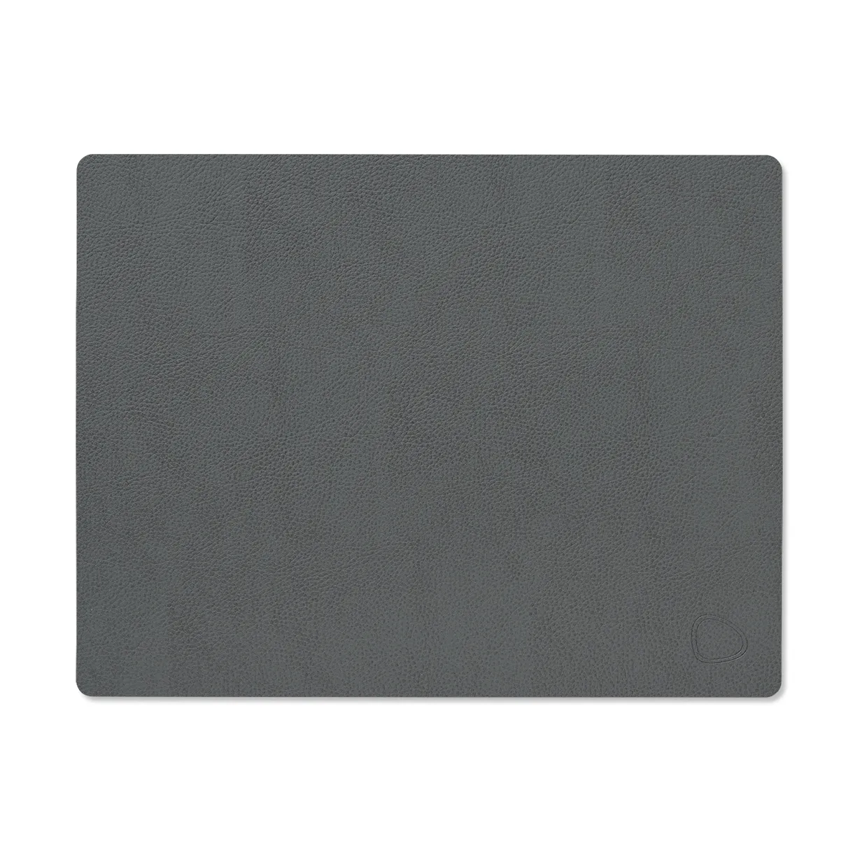 Serene placemat square M 26.5x34.5 cm, Anthracite LIND DNA