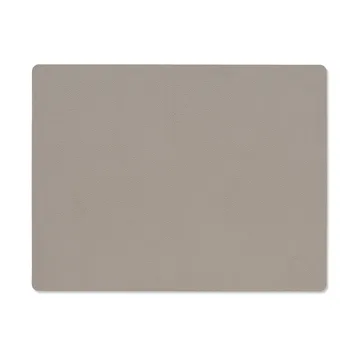 Serene placemat square M 26.5x34.5 cm - Ash - LIND DNA