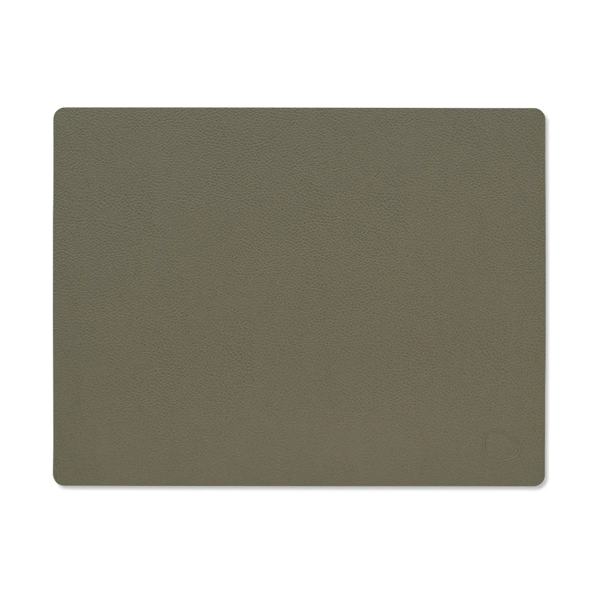 Serene placemat square M 26.5x34.5 cm, Moss LIND DNA