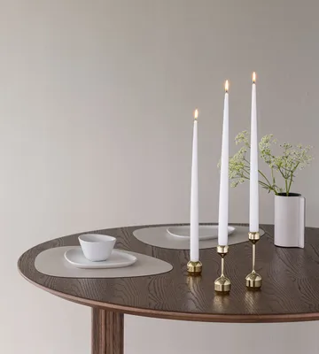 Silhouette candle sticks 145 - Gold - LIND DNA
