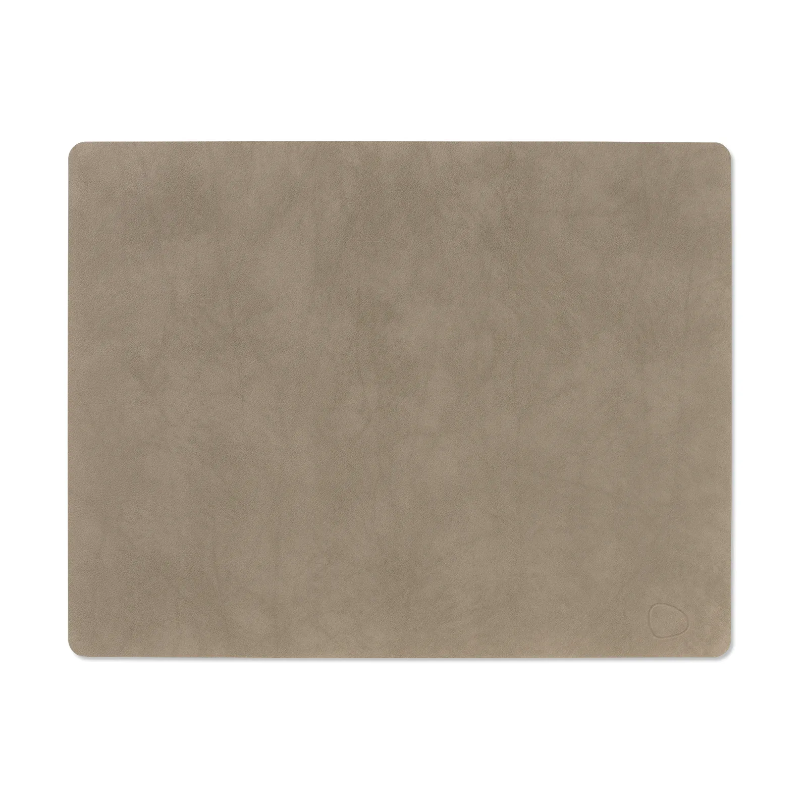 Square Nupo placemat 35x45 cm, Nomad grey LIND DNA