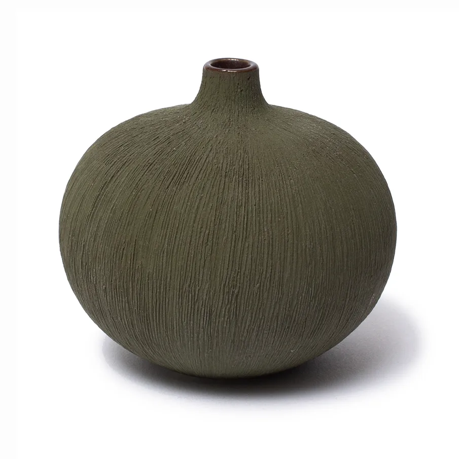 Bari vase, Forest green, S Lindform