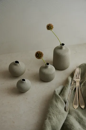 Bottle vase - Sand grey, small - Lindform