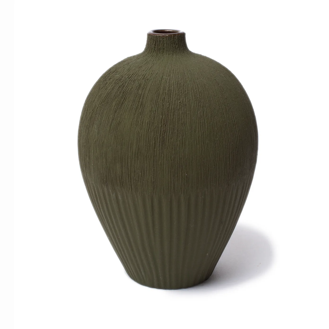 Ebba vase medium, Forest green Lindform