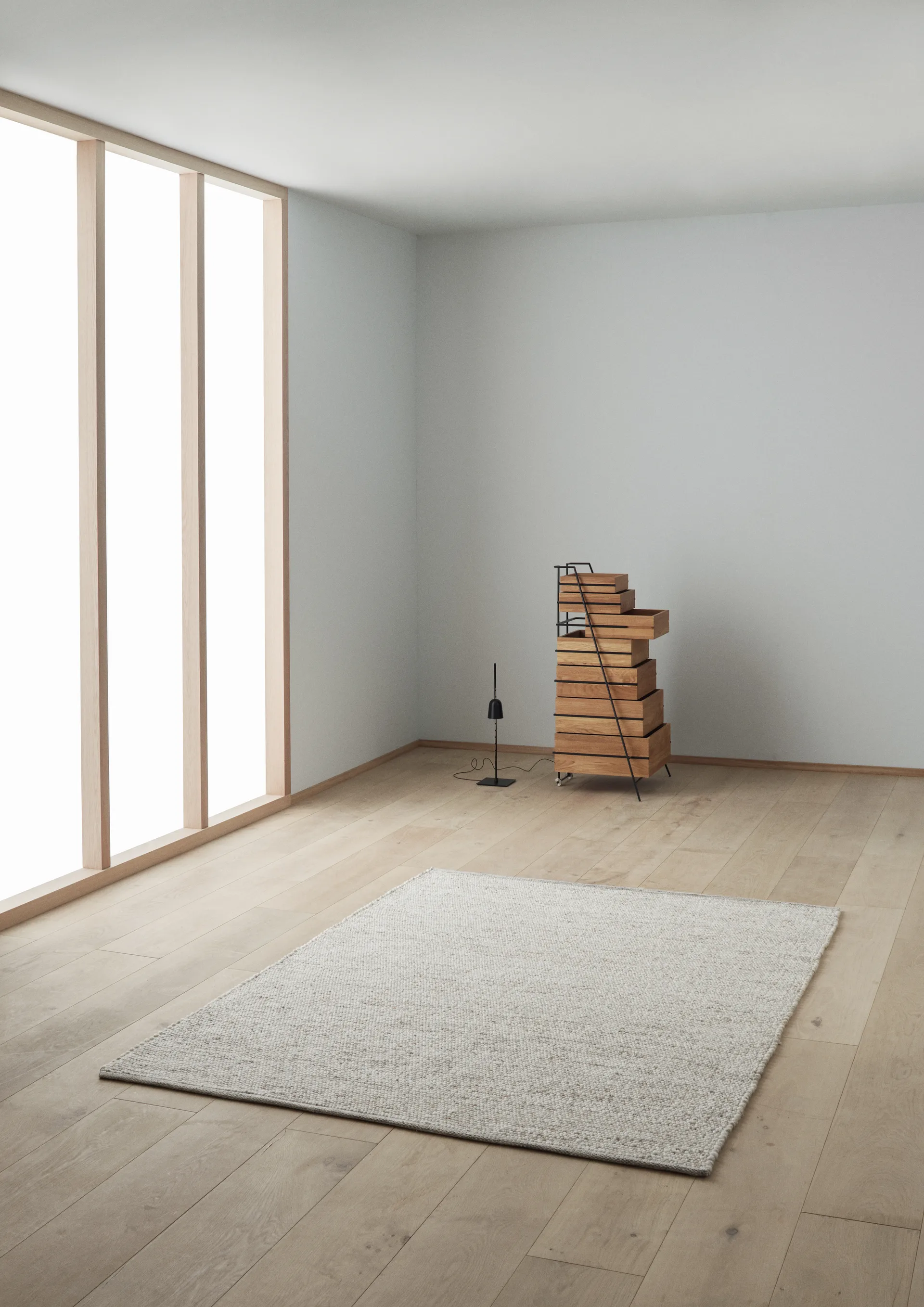 Agner wool carpet, Beige. 170x240 cm Linie Design