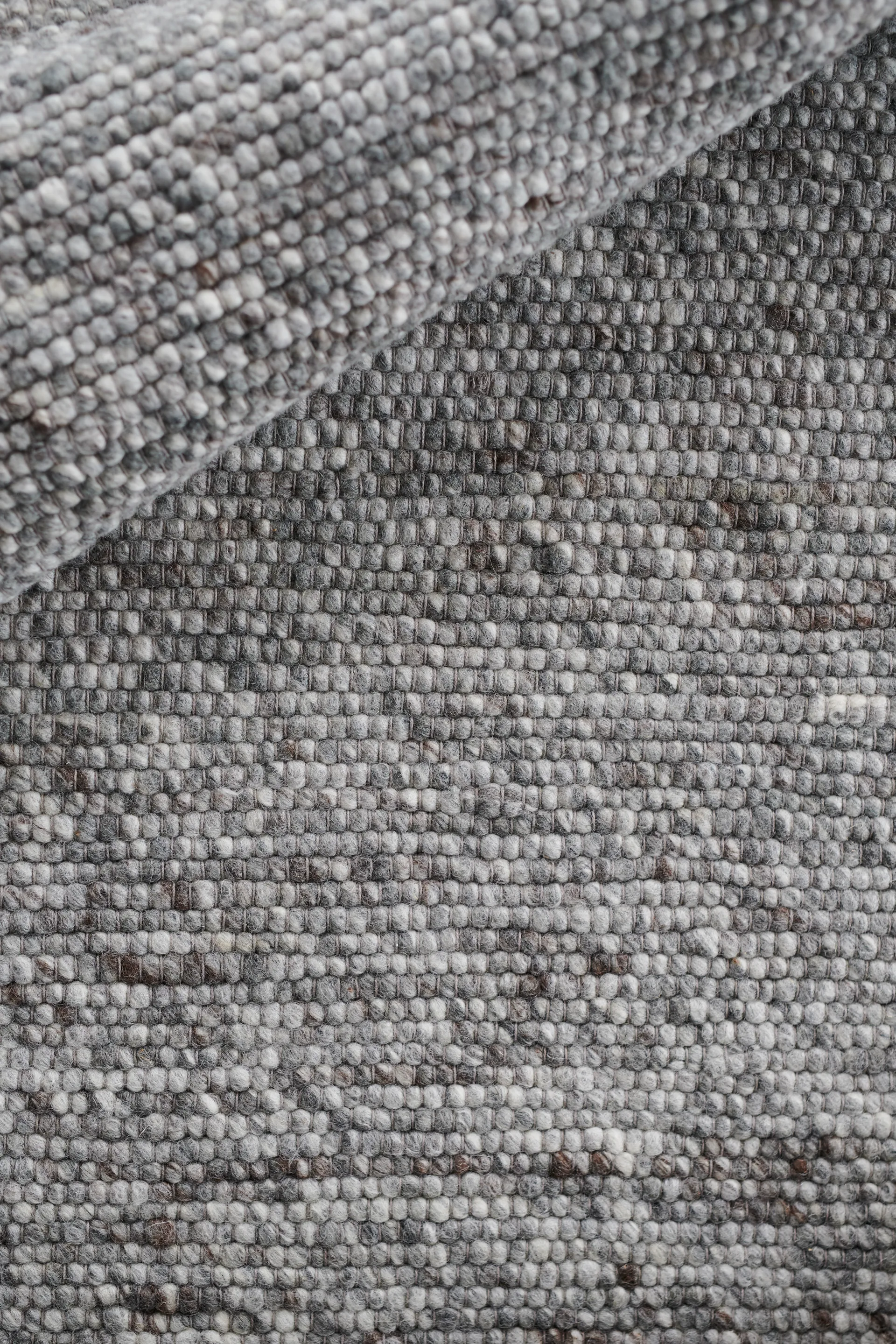 Agner wool carpet, Grey. 140x200 cm Linie Design