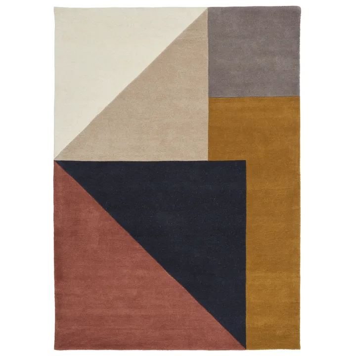 Arguto wool carpet 170x240 cm - multi - Linie Design